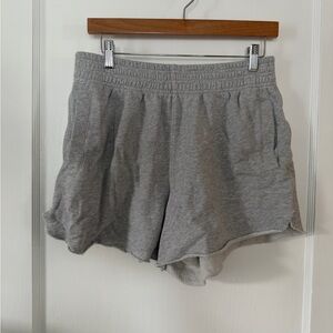 Aerie Light Gray Lounge Shorts